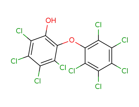 Molecular Structure of 35245-80-8 (nonachloropredioxin)