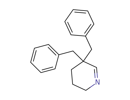 5,5-dibenzyl-2,3,4,5-tetrahydropyridine