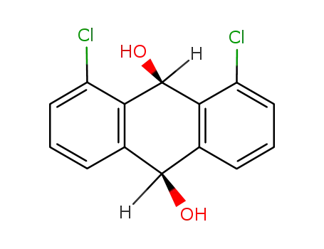 (9s,10s)-1,8-dichloro-9,10-dihydroanthracene-9,10-diol