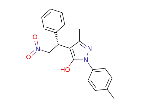 (R)-5-methyl-4-(2-nitro-1-phenylethyl)-2-p-tolyl-2H-pyrazol-3-ol