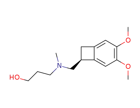 3-[{[(7S)-3,4-dimethoxybicyclo[4.2.0]octa-1,3,5-trien-7-yl]methyl}methylamino]-1-propanol