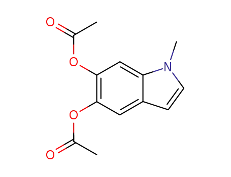 5,6-diacetoxy-N-methyl indole