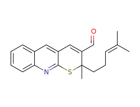 2-methyl-2-(4-methylpent-3-en-1-yl)-2H-thiopyrano[2,3-b]quinoline-3-carbaldehyde