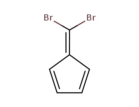 Molecular Structure of 41605-39-4 (1,3-Cyclopentadiene, 5-(dibromomethylene)-)