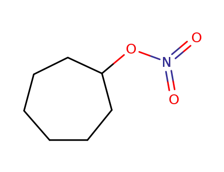 Molecular Structure of 54894-22-3 (Cycloheptanol, nitrate)