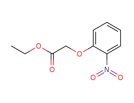 Molecular Structure of 37682-31-8 (Acetic acid, (2-nitrophenoxy)-, ethyl ester)