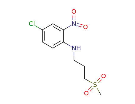 4-chloro-N-(3-(methylsulfonyl)propyl)-2-nitroaniline