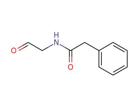 Molecular Structure of 5663-61-6 (Benzeneacetamide, N-(2-oxoethyl)-)