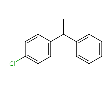 Molecular Structure of 60617-89-2 (Benzene, 1-chloro-4-(1-phenylethyl)-)