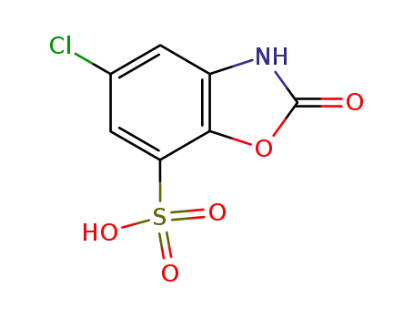 5-chloro-2-oxo-2,3-dihydro-benzoxazole-7-sulfonic acid