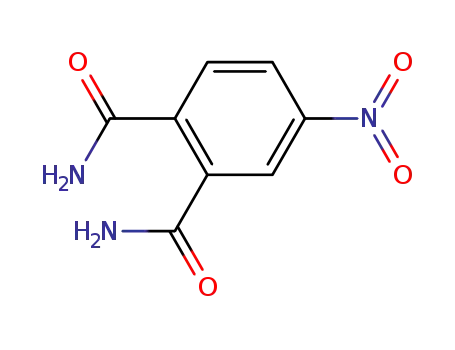 Molecular Structure of 13138-53-9 (4-Nitrophthaldiamide)