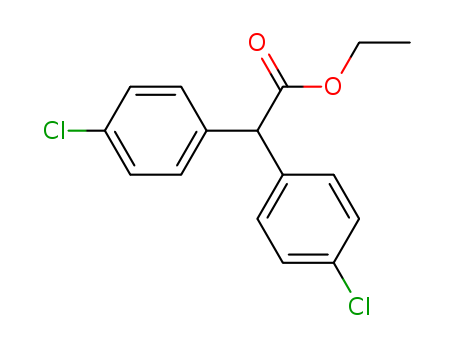 Benzeneacetic acid,4-chloro-a-(4-chlorophenyl)-, ethyl ester cas  30738-51-3