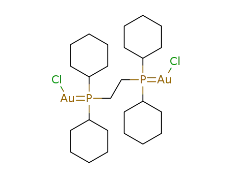 [Au2(1,2-bis(dicyclohexylphosphino)ethane)Cl2]