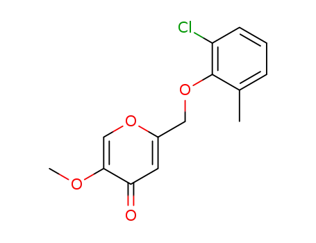 2-(2-chloro-6-methyl-phenoxymethyl)-5-methoxy-pyran-4-one
