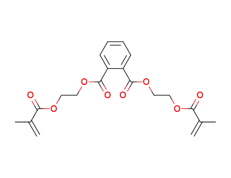 Molecular Structure of 10552-43-9 (1,2-Benzenedicarboxylicacid, 1,2-bis[2-[(2-methyl-1-oxo-2-propen-1-yl)oxy]ethyl] ester)