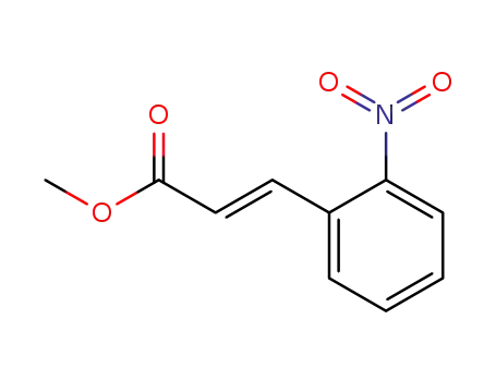Molecular Structure of 39228-29-0 (METHYL 2-NITROCINNAMATE)