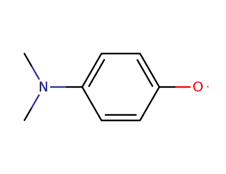 Molecular Structure of 54737-34-7 (Phenoxy, 4-(dimethylamino)-)
