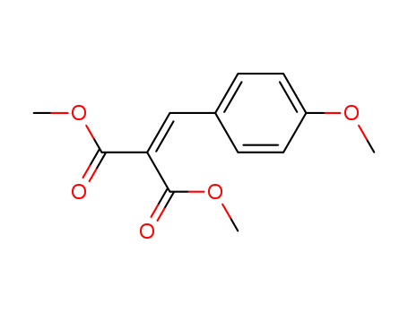 7443-25-6,dimethyl (p-methoxybenzylidene)malonate,Malonicacid, (p-methoxybenzylidene)-, dimethyl ester (7CI,8CI);Propanedioic acid,[(4-methoxyphenyl)methylene]-, dimethyl ester (9CI);Cyasorb UV 1988;Dimethyl(p-methoxybenzylidene)malonate;Dimethyl 4-methoxybenzylidenemalonate;HostavinBRE 25;Hostavin PR 25;NSC 306435;PR 25;Sanduvor PR 25;[(4-Methoxyphenyl)methylene]malonic acid dimethyl ester;p-Methoxybenzylidenemalonic acid dimethyl ester;