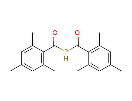 Molecular Structure of 139031-06-4 (Phosphine, bis(2,4,6-trimethylbenzoyl)-)