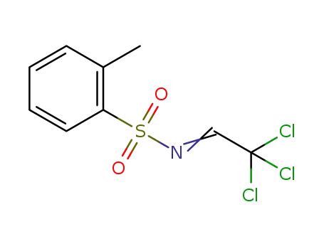2-methyl-N-(2,2,2-trichloroethylidene)benzenesulfonamide