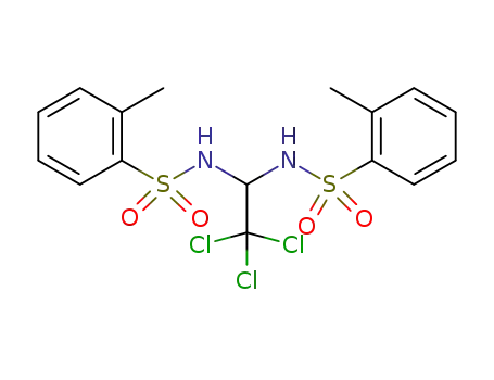 N,N′-(2,2,2-trichloroethane-1,1-diyl)bis-(2-methylbenzenesulfonamide)