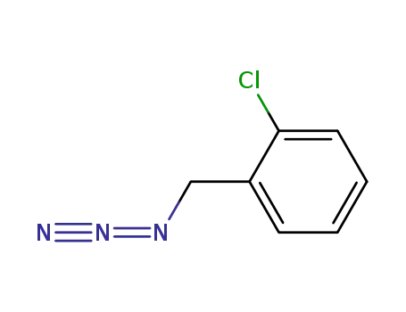 Molecular Structure of 63777-70-8 (Benzene, 1-(azidomethyl)-2-chloro-)