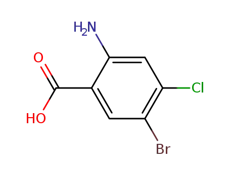 2-amino-5-bromo-4-chlorobenzene carboxylic acid