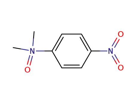 Molecular Structure of 26492-31-9 (Benzenamine, N,N-dimethyl-4-nitro-, N-oxide)