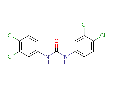 Molecular Structure of 4300-43-0 (N,N′-BIS-(3,4-DICHLOROPHENYL)UREA)