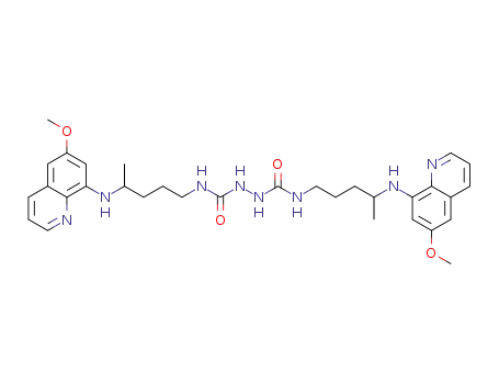 N,N-bis(4-((6-methoxyquinolin-8-yl)amino)pentyl)hydrazine-1,2-dicarboxamide