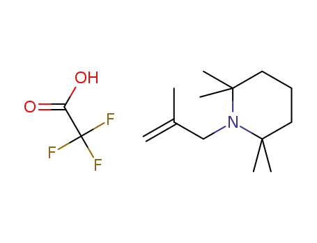 2,2,6,6-tetramethyl-1-(2-methallyl)piperidine trifluoroacetate