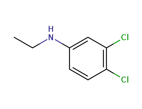Molecular Structure of 17847-40-4 ((3,4-DICHLORO-PHENYL)-ETHYL-AMINE)