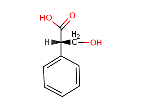 Benzeneacetic acid, a-(hydroxymethyl)-, (aS)-