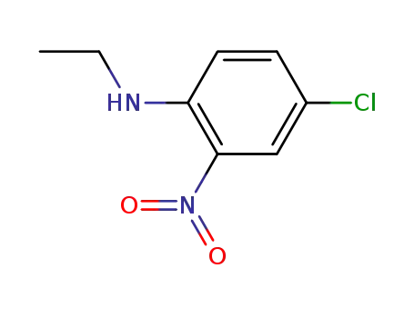 Molecular Structure of 28491-95-4 (N-ETHYL 4-CHLORO-2-NITROANILINE)