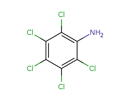 Molecular Structure of 527-20-8 (Pentachloroaniline)