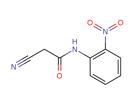 Molecular Structure of 65372-22-7 (2-cyano-N-(2-nitrophenyl)acetamide)