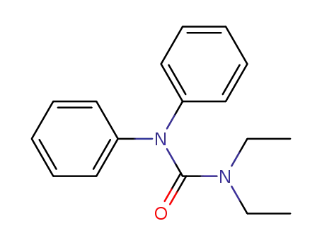 Molecular Structure of 13114-73-3 (Urea, N,N-diethyl-N',N'-diphenyl-)