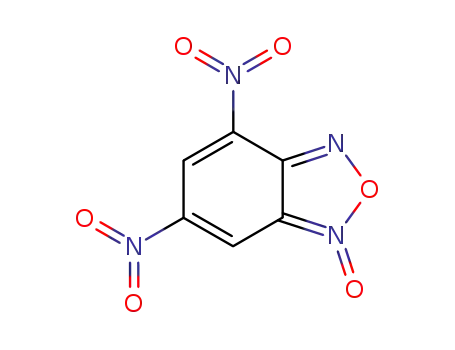 Molecular Structure of 5128-28-9 (4,6-DINITROBENZOFUROXANE)