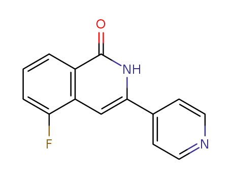 5-fluoro-3-(pyridin-4-yl)isoquinolin-1(2H)-one