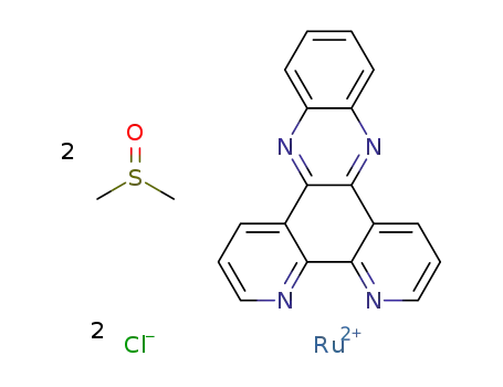 cis,cis-[RuCl2(dimethyl sulfoxide)2(dipyrido[3,2-a:2',3'-c]phenazine)]
