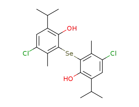 bis(3-chloro-6-hydroxy-5-isopropyl-2-methylphenyl)selenium