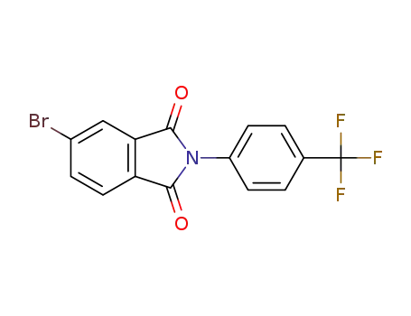 5-bromo-2-(4-(trifluoromethyl)phenyl)isoindoline-1,3-dione