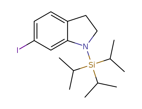 6-iodo-1-(triisopropylsilyl)indoline