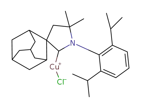 ((1R,3S,5r,7r)-1'-(2,6-diisopropylphenyl)-4',4'-dimethylspiro[adamantane-2,3'-pyrrolidin]-2'-ylidene)copper(I)chloride