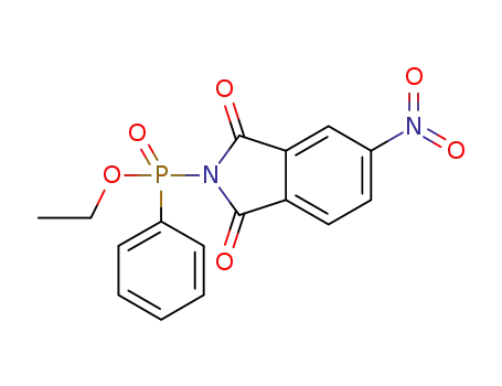 ethyl (5-nitro-1,3-dioxoisoindolin-2-yl)(phenyl)phosphinate
