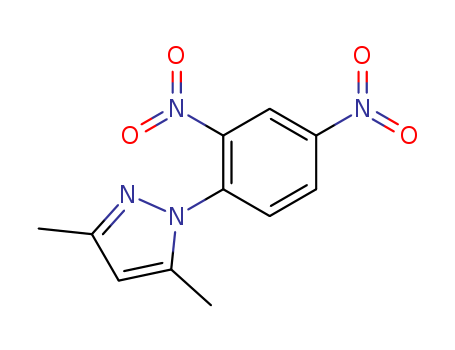 1-(2,4-dinitrophenyl)-3,5-dimethyl-pyrazole cas  7474-11-5