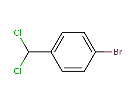 Molecular Structure of 67627-98-9 (Benzene, 1-bromo-4-(dichloromethyl)-)