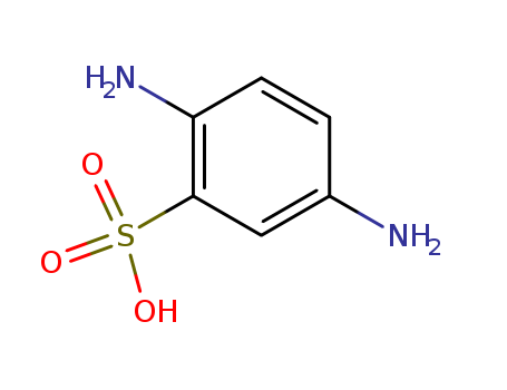 2,5-Diaminobenzenesulfonic acid(88-45-9)