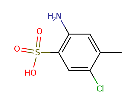 2-Amino-5-chloro-4-methylbenzenesulfonic acid(88-53-9)