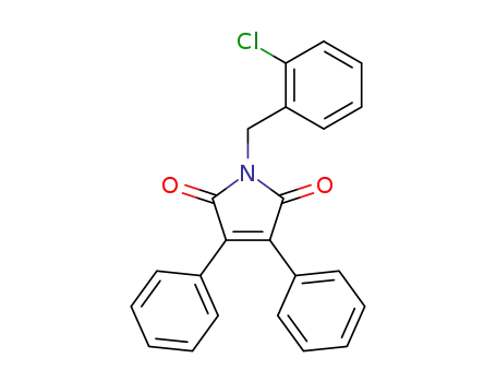 1-(2-chlorobenzyl)-3,4-diphenyl-1H-pyrrole-2,5-dione